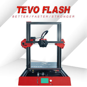 TEVO Flash 98% Prebuilt 3D Printer Kit 235*235*250 Printing Size full metal frame 3D Printer