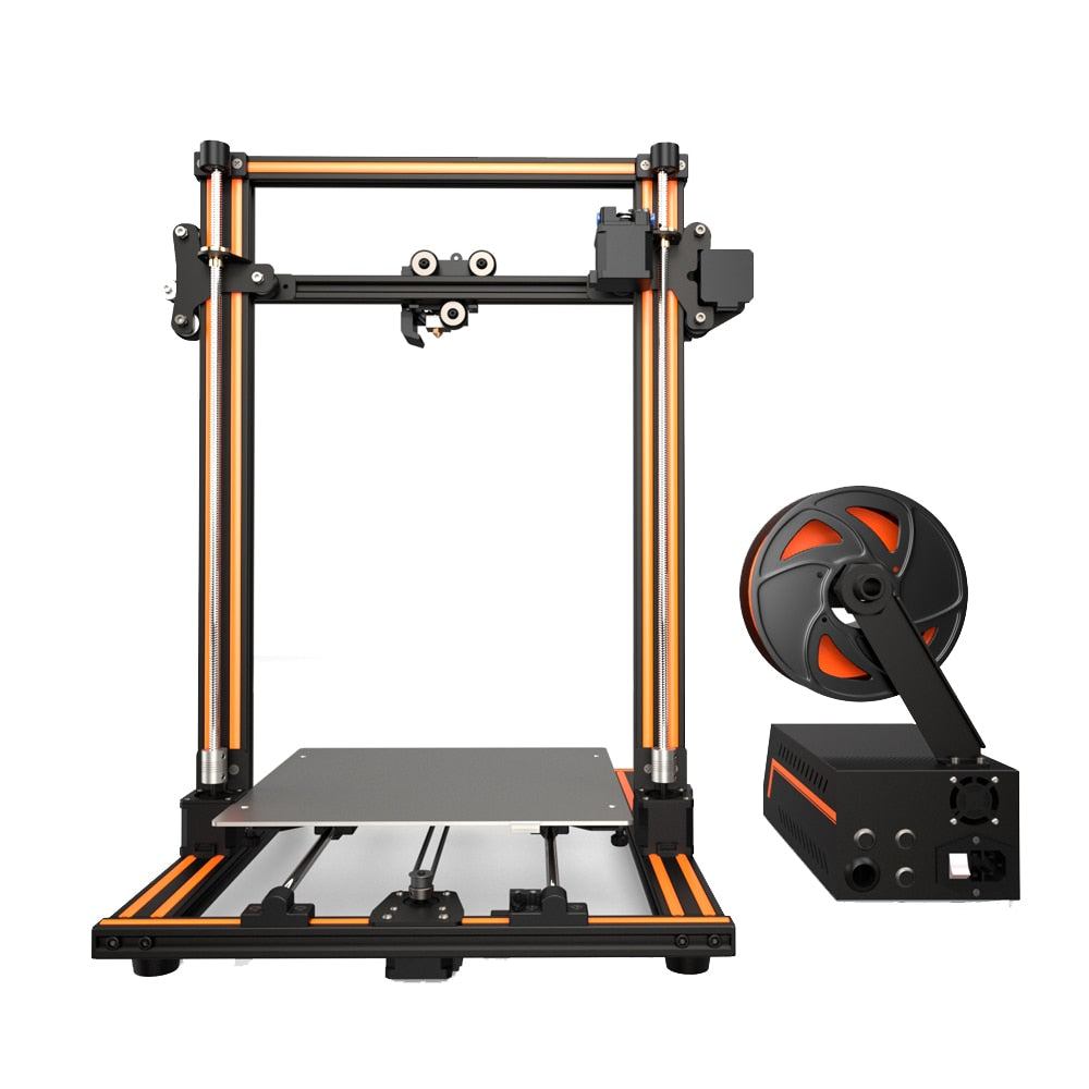 NEW E16 3D Printer DIY Kit 300*300*400mm Printing Size Support Offling/Online Printing With 250g Filament 1.75mm 0.4mm Nozzle